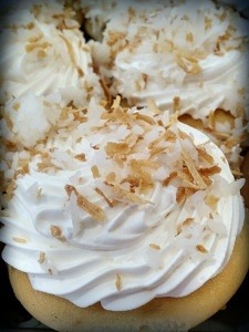 Coconut Cream Cupcake